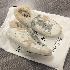 Golden Goose Super Star fur lined 37